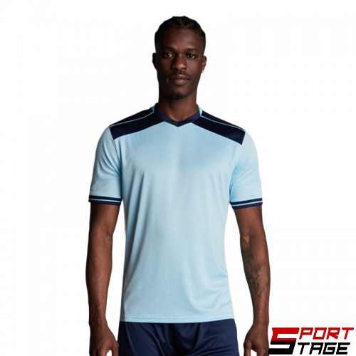 Мъжка Тениска MUSAI Ishi T-Shirt Sky Blue/Navy Blue