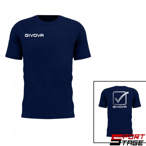 Мъжка Тениска GIVOVA T-Shirt Cubo 0004