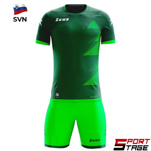 Детски Спортен Екип ZEUS Kit Mundial SVN Verde/Verde Fluo