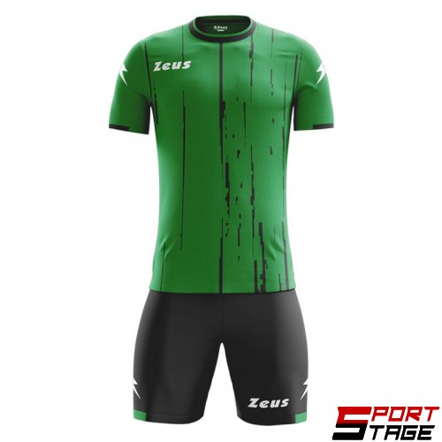 Детски Спортен Екип ZEUS Kit Bolt Verde/Nero