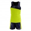 Екип За Бягане ZEUS Kit Robert Blu/Giallo Fluo