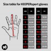 Вратарски Ръкавици KEEPERsport Varan8 Zone NC Resist