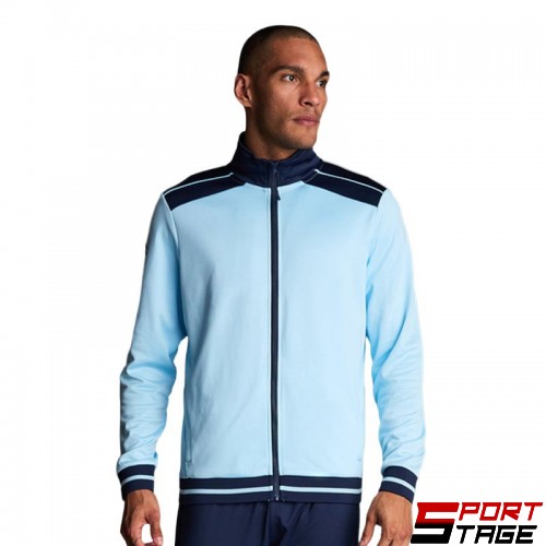 Мъжки Суичър MUSAI Ishi Jacket Sky Blue/Navy Blue
