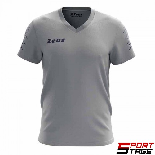 Мъжка Тениска ZEUS T-shirt Plinio Grigio/Blu
