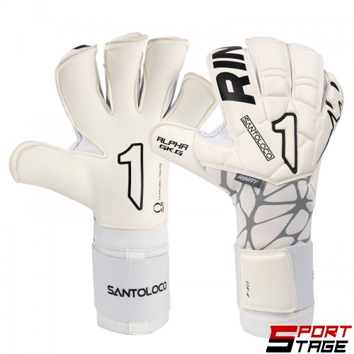 Вратарски Ръкавици RINAT Santoloco Alpha White