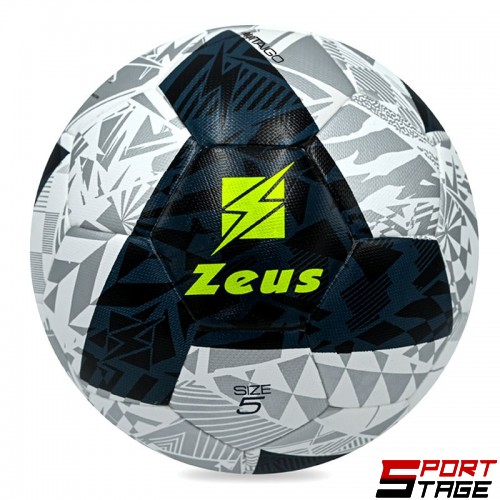 Футболна Топка ZEUS Pallone Taigo Bianco