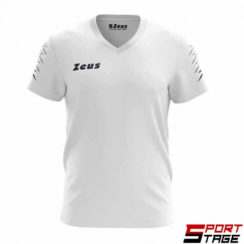 Мъжка Тениска ZEUS T-shirt Plinio Bianco/Blu