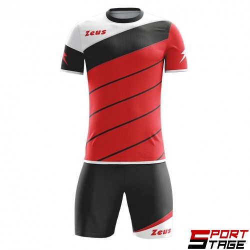 Детски Спортен Екип ZEUS Kit Lybra Uomo Rosso/Nero