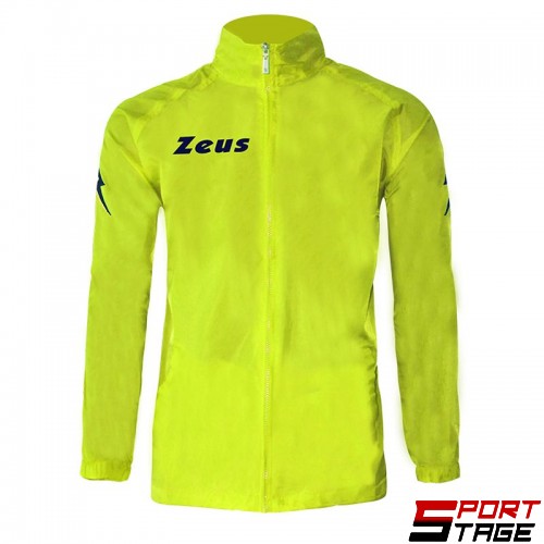 Детско Яке/Ветровка ZEUS K-Way Rain Giallo Fluo