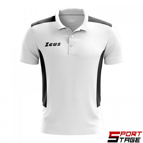 Мъжка Тениска ZEUS Polo Start Bianco