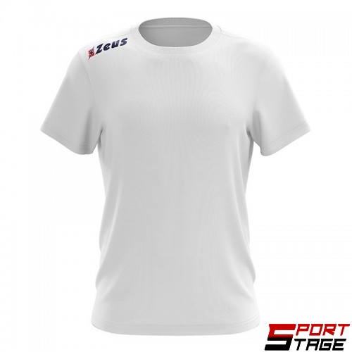 Мъжка Тениска ZEUS T-Shirt Promo Bianco