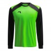 Детска Блуза MUSAI Wata Long Sleeve Kids T-Shirt Fluor Green/Black