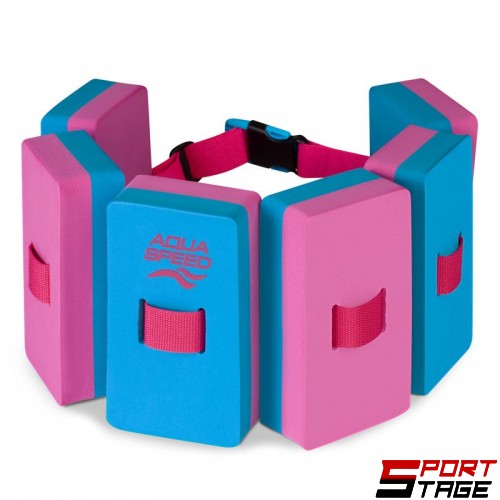 Колан За Плуване AQUA SPEED 6-Pieces Swimming Belt Duo 03