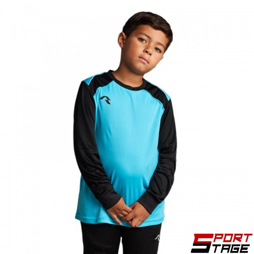 Детска Блуза MUSAI Wata Long Sleeve Kids T-Shirt Fluor Turquoise/Black