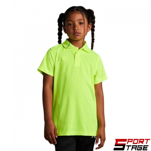 Детска Тениска MUSAI Polo Rangi Kids Fluor Yellow