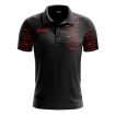 Мъжка Тениска ZEUS Polo Glitch Nero/Rosso
