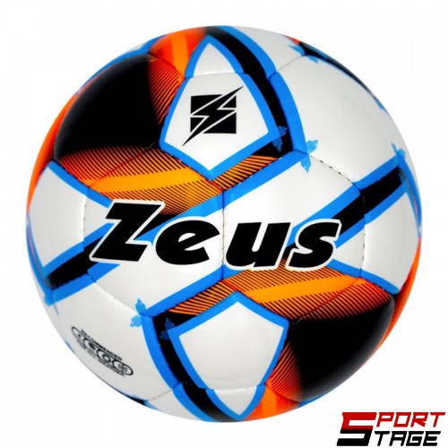 Футболна Топка ZEUS Pallone Stadium Sky/Arancio