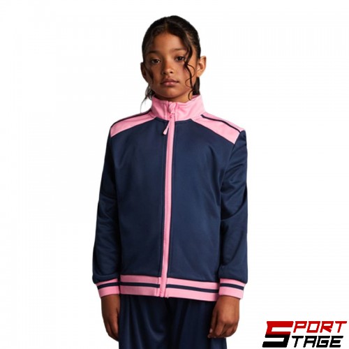 Детски Суичър MUSAI Ishi Kids Jacket Navy Blue/Gum Pink