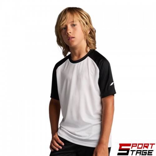Детска Тениска MUSAI Ubora 2 Kids T-Shirt White/Black