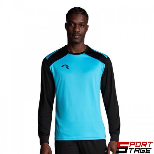 Мъжка Блуза MUSAI Wata Long Sleeve T-Shirt Fluor Turquoise/Black