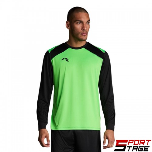 Мъжка Блуза MUSAI Wata Long Sleeve T-Shirt Fluor Green/Black