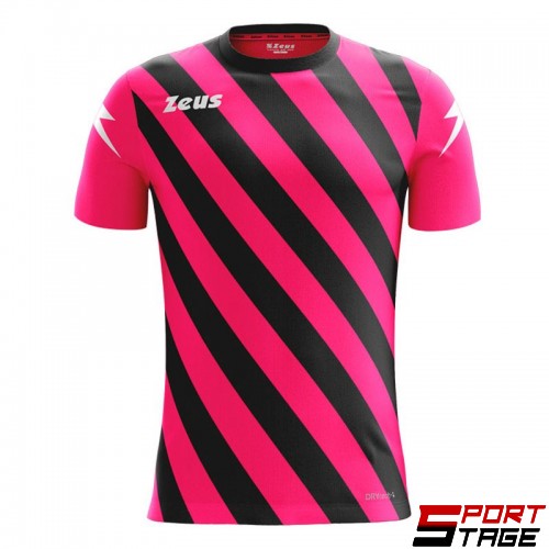 Детска Тениска ZEUS Shirt Zip Fucsia/Nero