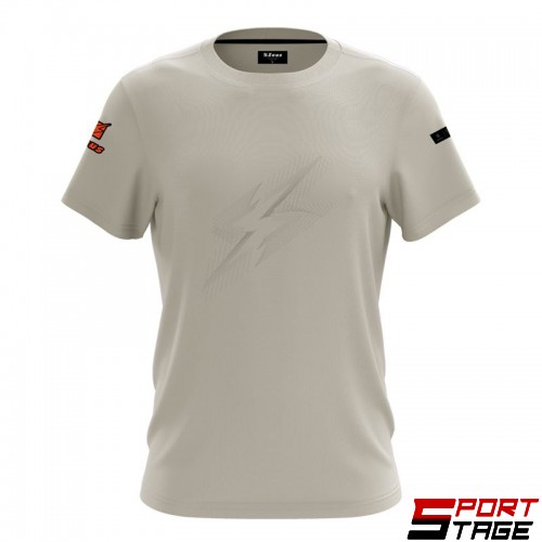 Мъжка Тениска ZEUS T-Shirt ZS7 Beige/Nero