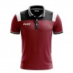 Мъжка Тениска ZEUS Polo Vesuvio Granata/Nero