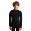Детска Спортна Термо Блуза MUSAI Joto Thermal Long Sleeve Kids T-Shirt Black