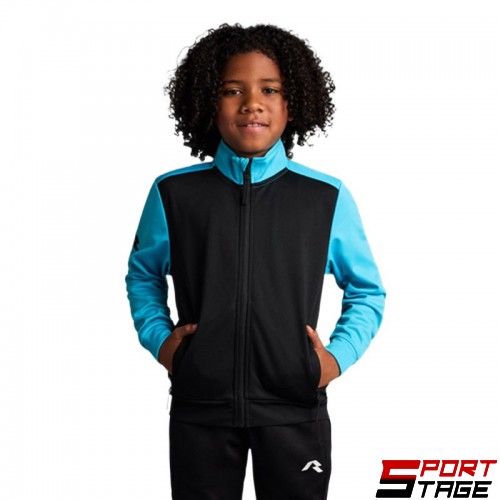 Детски Суичър MUSAI Saba Kids Jacket Black/Turquoise Fluor