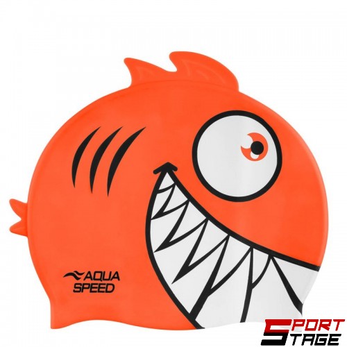 Шапка За Плуване AQUA SPEED Swim Cap Zoo Pirana 75