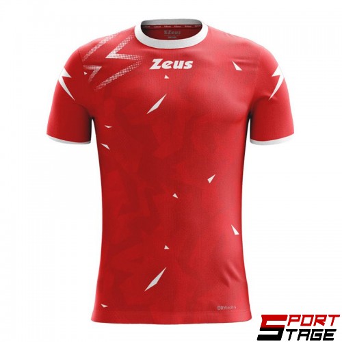 Мъжка Тениска ZEUS Shirt Marmo Rosso/Bianco