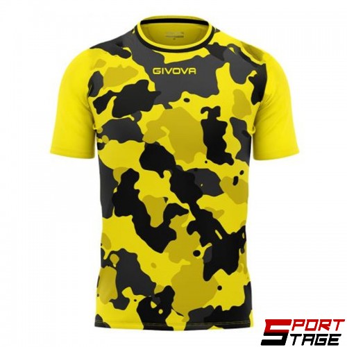 Мъжка Тениска GIVOVA Shirt Army 0710