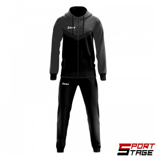 Мъжки Анцуг ZEUS Tuta Rodi Dark Grey/Nero