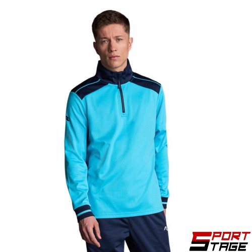 Мъжка Блуза MUSAI Ishi Sweatshirt Fluor Turquoise/Navy Blue