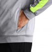 Мъжки Суичър MUSAI Afiki Jacket Light Grey/Fluor Yellow