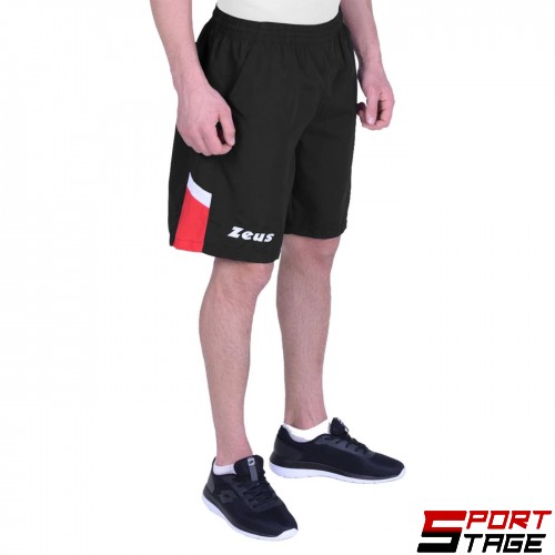 Мъжки Къси Панталони ZEUS Bermuda Vesuvio Nero/Granata