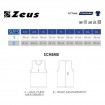 Детски Двулицев Баскетболен Екип ZEUS Kit Doblo Bianco/Royal