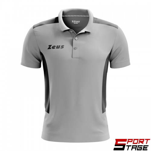 Мъжка Тениска ZEUS Polo Start Grigio