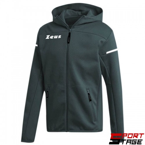 Детски Суичър ZEUS Felpa Tech Dark Grey