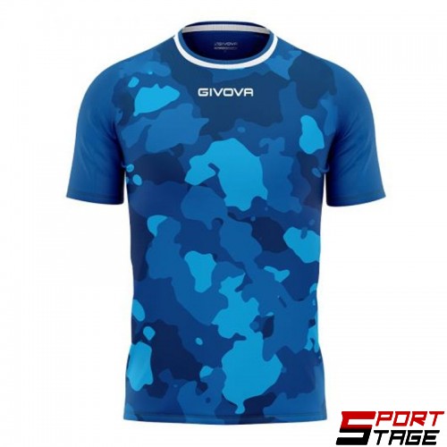 Мъжка Тениска GIVOVA Shirt Army 0224