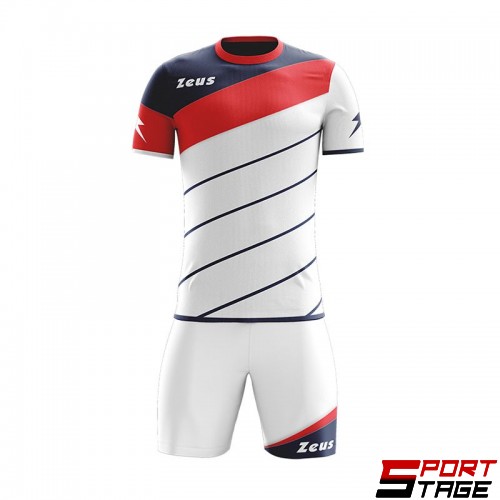Детски Спортен Екип ZEUS Kit Lybra Uomo Bianco/Rosso