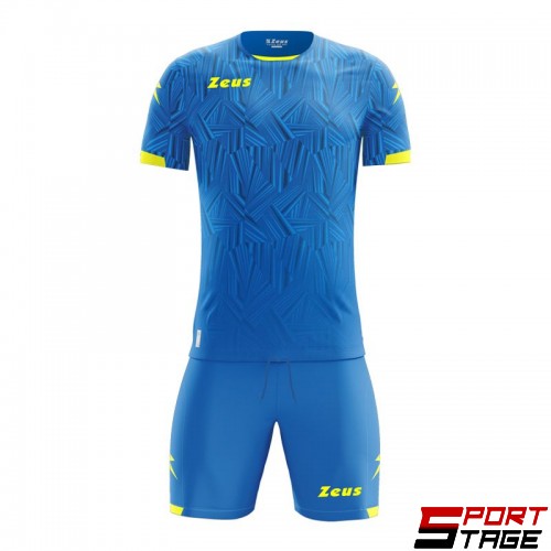 Спортен Екип ZEUS Kit Naxos Royal\Giallo Fluo