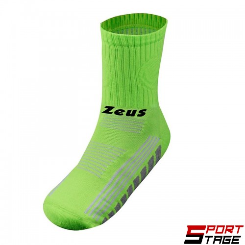 Чорапи ZEUS Calza Tecnika Bassa Verde Fluo