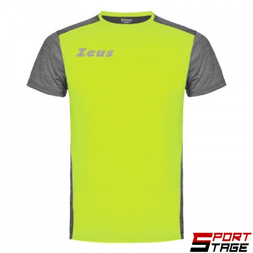 Детска Тениска ZEUS T-Shirt Click Giallo Fluo