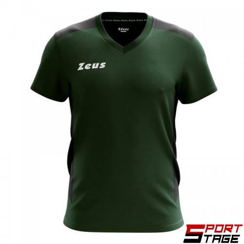 Детска Тениска ZEUS Shirt Start Verde Militare