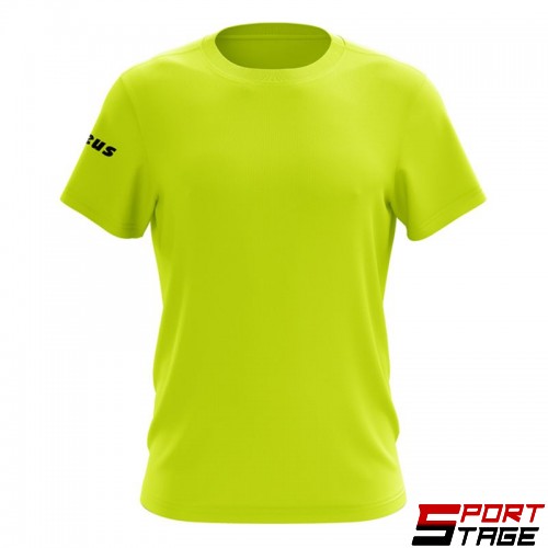 Мъжка Тениска ZEUS T-Shirt Basic Giallo Fluo