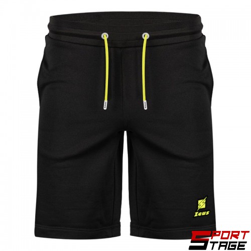 Мъжки Къси Панталони ZEUS Bermuda ZS7 Nero/Giallo Fluo
