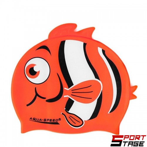 Шапка За Плуване AQUA SPEED Swim Cap Zoo Nemo 75