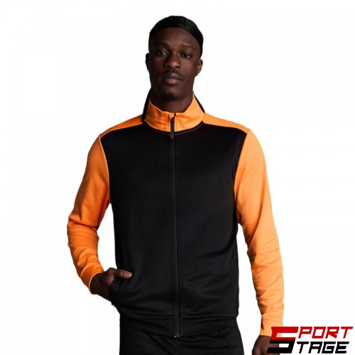 Мъжки Суичър MUSAI Saba Jacket Black/Fluor Orange